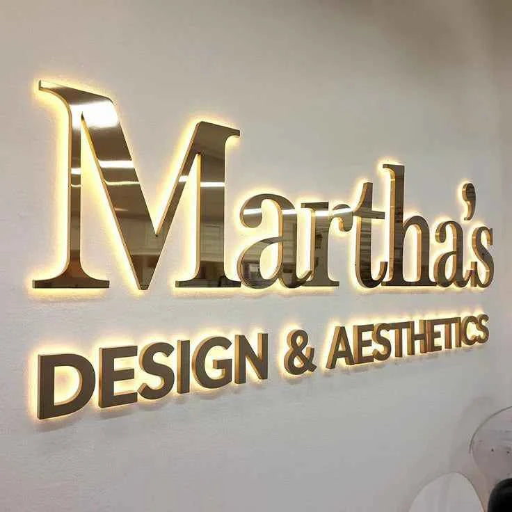 3D Back-lit Sign