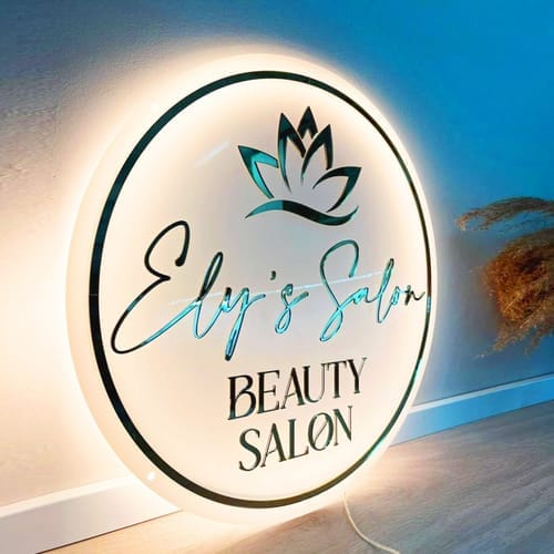 Acrylic Back-lit Sign