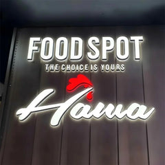 Frontlit & Backlit Sign
