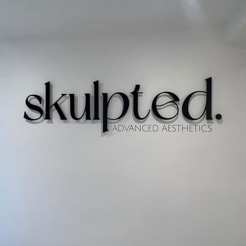 2D Metal Sign