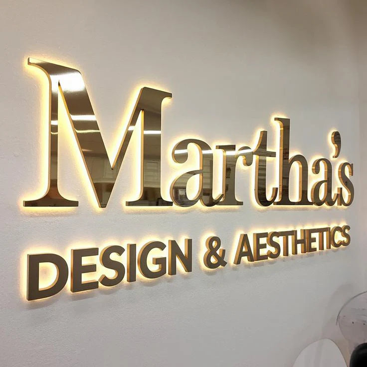 3D Back-lit Sign