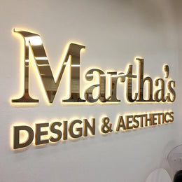 3D Back-lit Sign